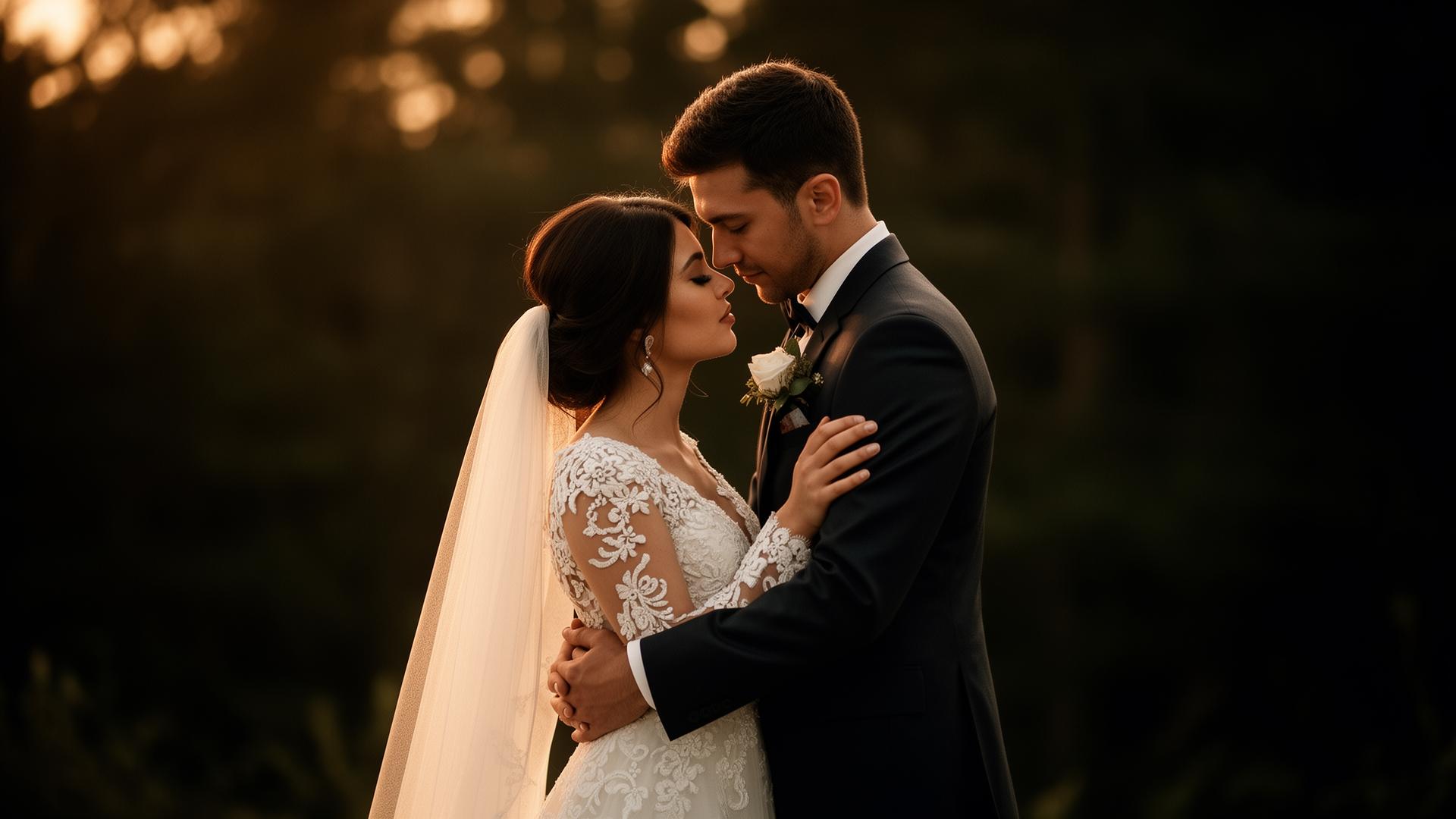 Casamento ao pôr do sol fotografado pela RK2 Photo & Film